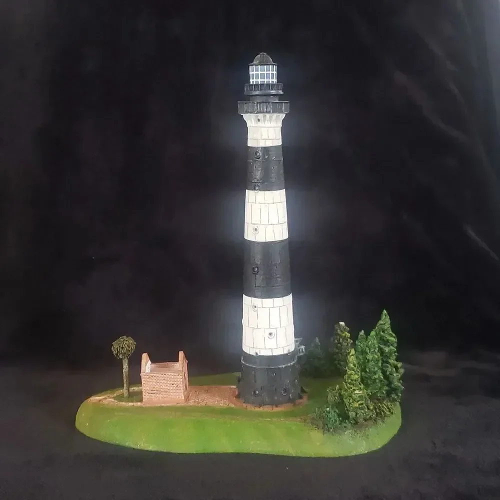 Danbury Mint Cape Canaveral, FL Air Force Station Lighthouse Figurine